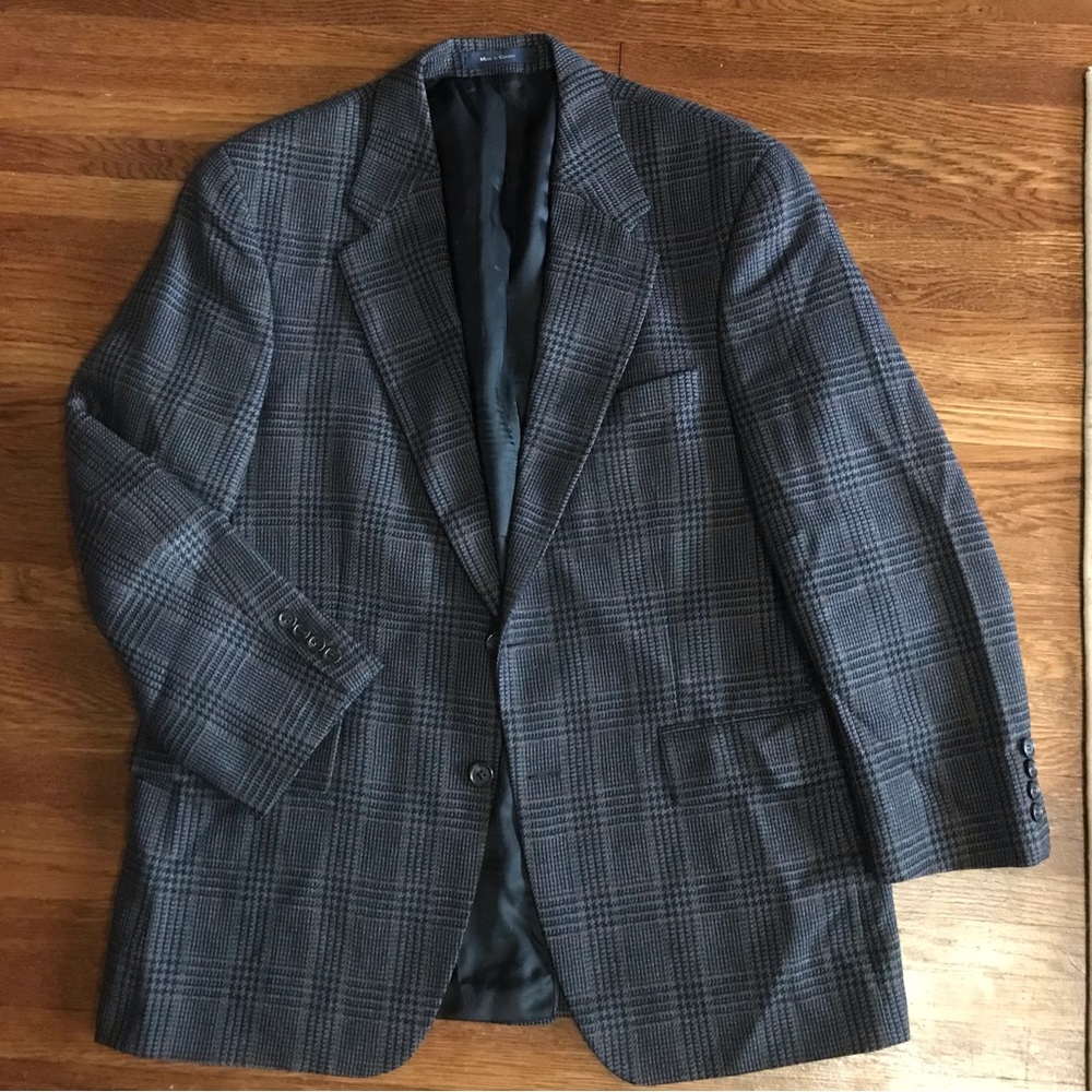 Ralph Lauren Chaps blazer wool plaid 42 R